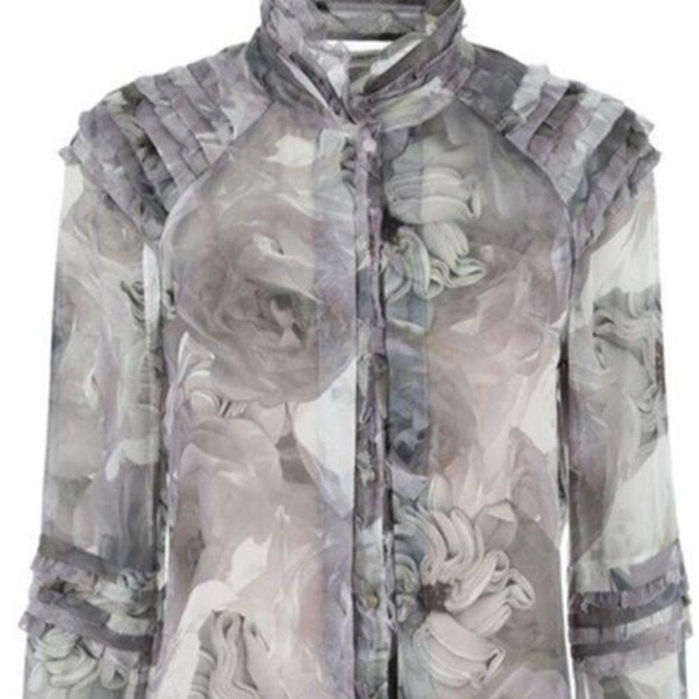 🔘DVF Diane Von Frustenberg Silk Blouse